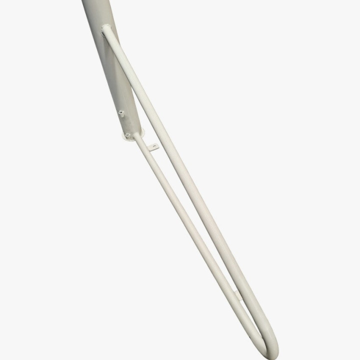 Pair of 5x2m steel football goals for chicks and beginners