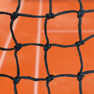 Rete da Tennis regolamentare maglia quadra annodata filo 3,5 mm