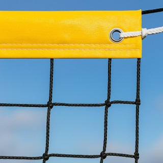 Rete da beach volley con bordatura superiore in pvc