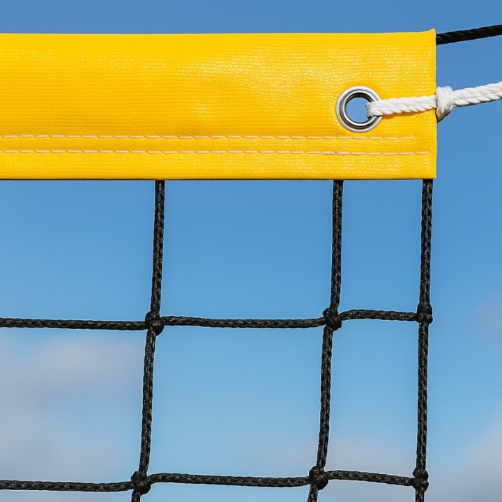 Kit beach volley completo di pali da 50 mm, rete e linee segna-campo