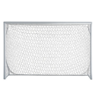 Pair of 3x2 meter aluminum soccer goals