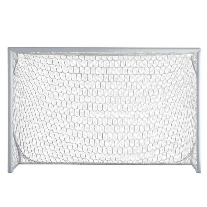 Pair of 3x2 meter aluminum soccer goals