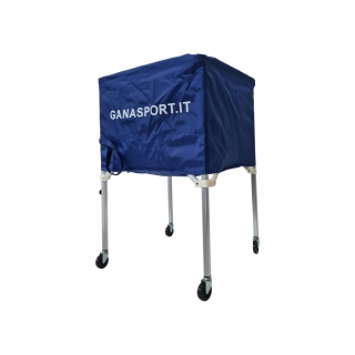 Carrello portapalloni a pantografo Basket/Volley in alluminio