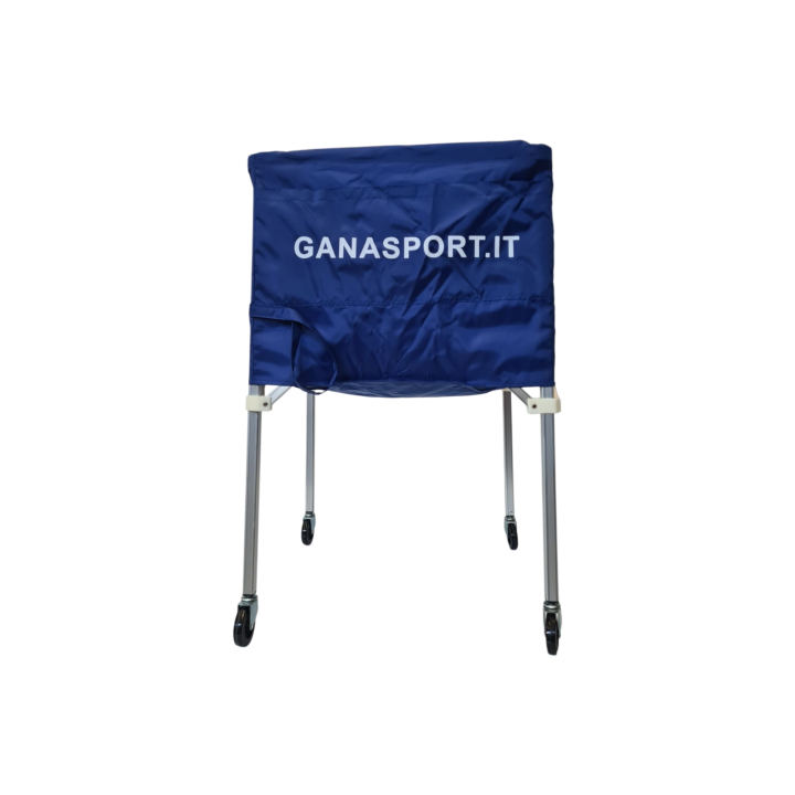 Aluminum pantograph basketball/volleyball ball trolley