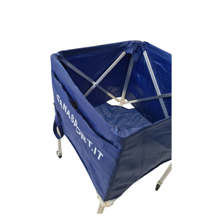 Carrello portapalloni a pantografo Basket/Volley in alluminio