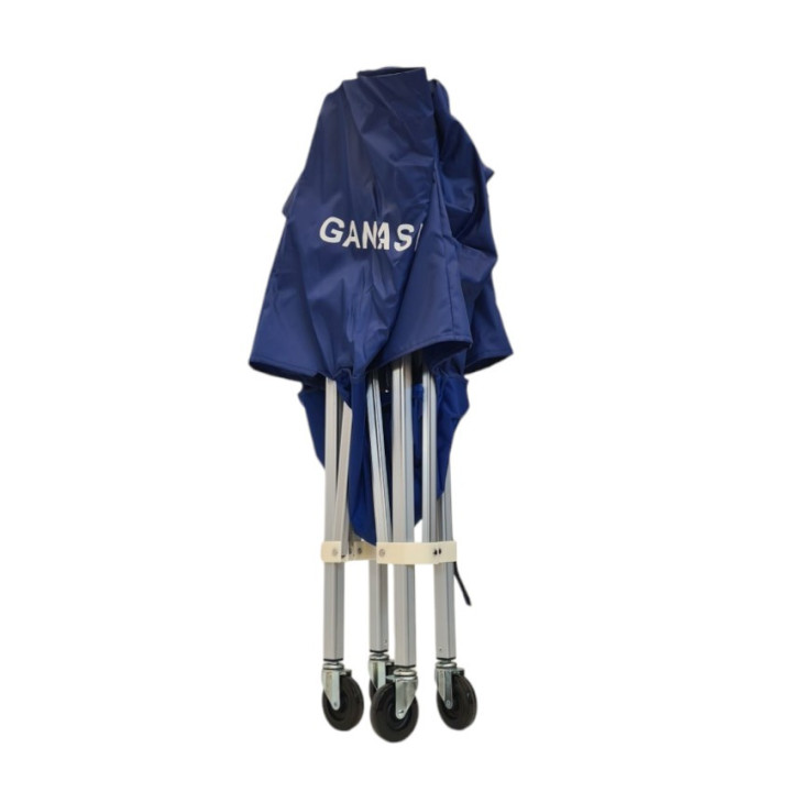 Carrello portapalloni a pantografo Basket/Volley in alluminio