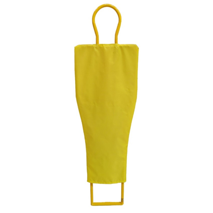 Football barrier trolley with 5 silhouettes 160 cm high | GanaSport