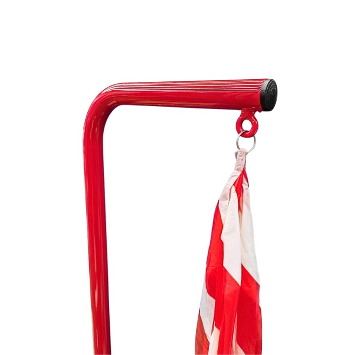 Indicatore del vento a nastro con base