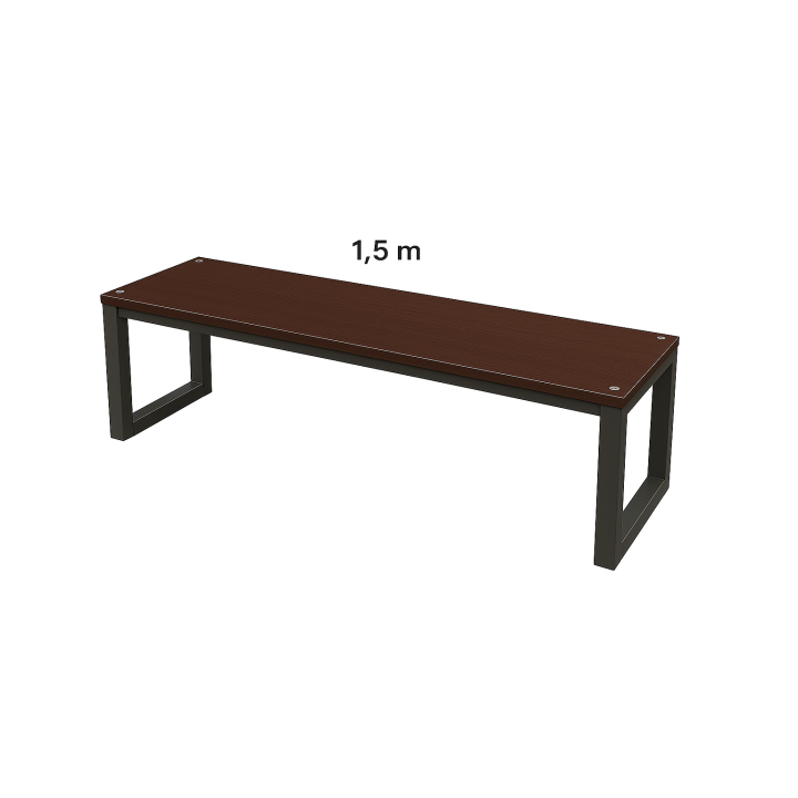 Bench for changing room design model