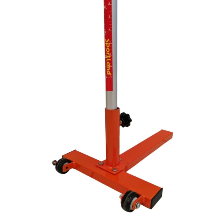 copy of Pair of steel high jump stands, adjustable height 60 - 210 cm