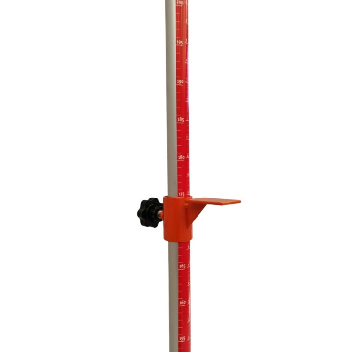 copy of Pair of steel high jump stands, adjustable height 60 - 210 cm