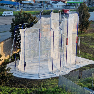 Gabbia Lancio del Disco e del Martello Omologata World Athletics