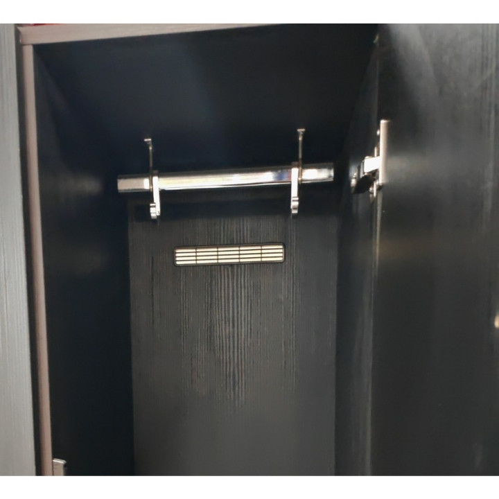 Gym wardrobe with 2 doors