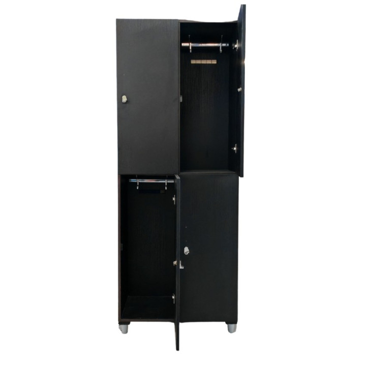 Gym wardrobe with 4 doors