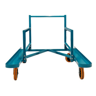 Steel hurdle trolley for athletics with wheels