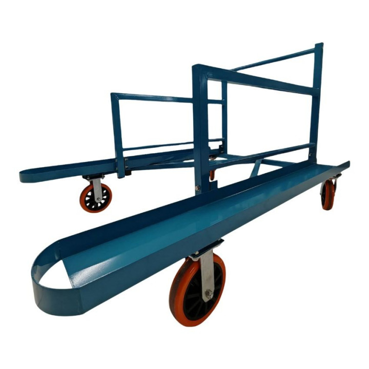 Athletics Hurdle Cart – 10 Hurdles – 4 Wheels