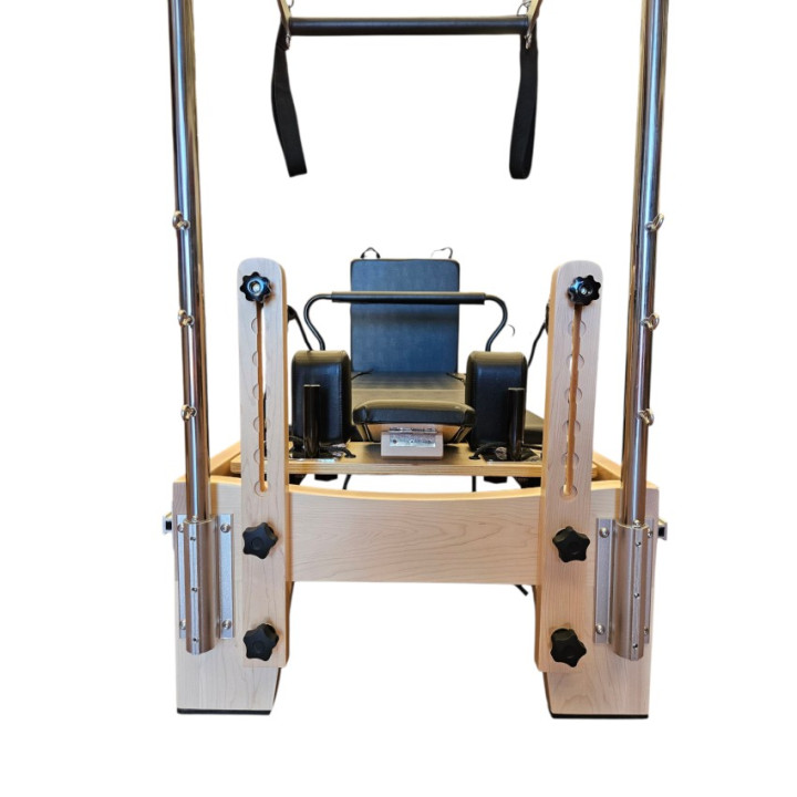 Reformer in legno in acciaio con Torre - accessori inclusi