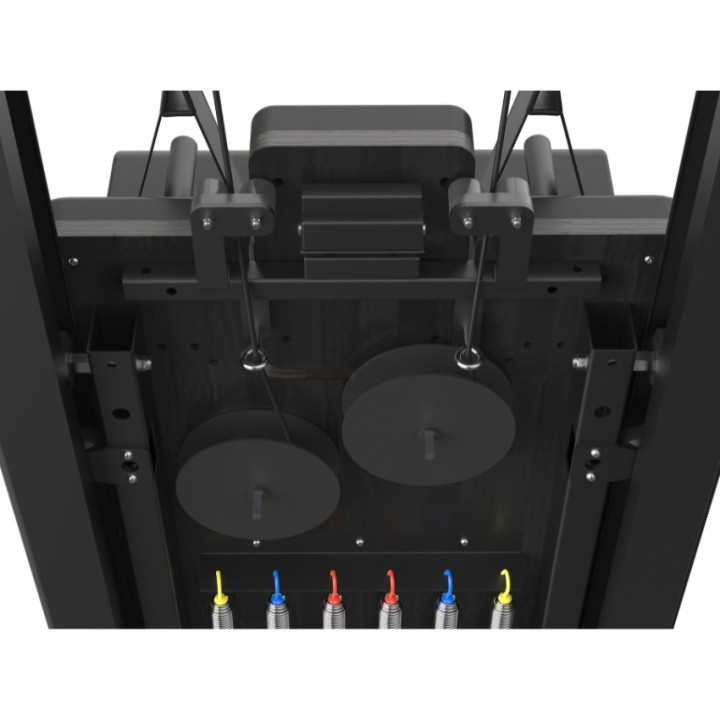 Reformer in alluminio full track PTX 8000 Black Pearl - Lifeness Toorx