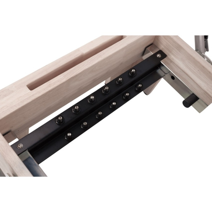 Reformer in legno di quercia naturale PTX 5000 Green Tea - Lifeness Toorx