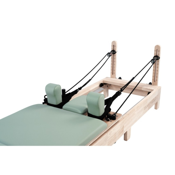 Reformer in legno di quercia naturale PTX 5000 Green Tea - Lifeness Toorx