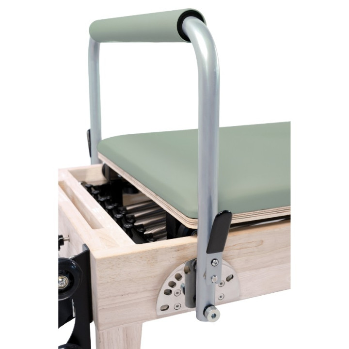 Oak wood foldable Reformer PTX 3000 Green Tea - Lifeness Toorx