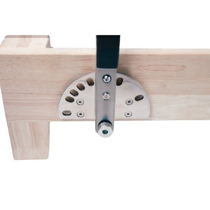 Oak wood foldable Reformer PTX 3000 Green Tea - Lifeness Toorx