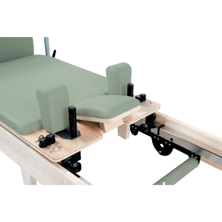 Oak wood foldable Reformer PTX 3000 Green Tea - Lifeness Toorx
