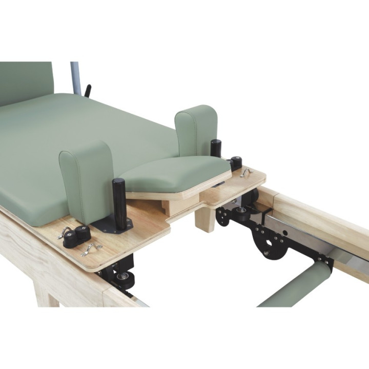 Oak wood foldable Reformer PTX 3000 Green Tea - Lifeness Toorx