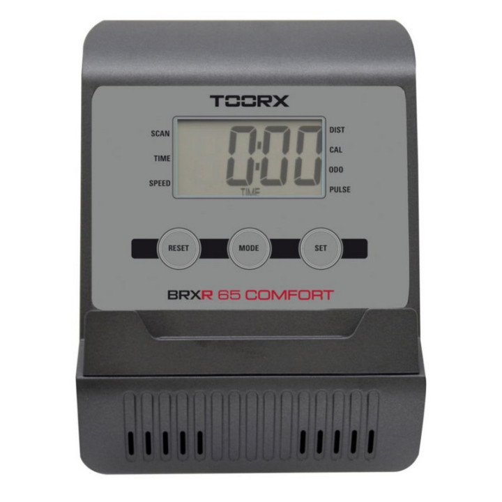 Cyclette orizzontale recumbent Toorx BRX R 65 con sensore cardio integrato