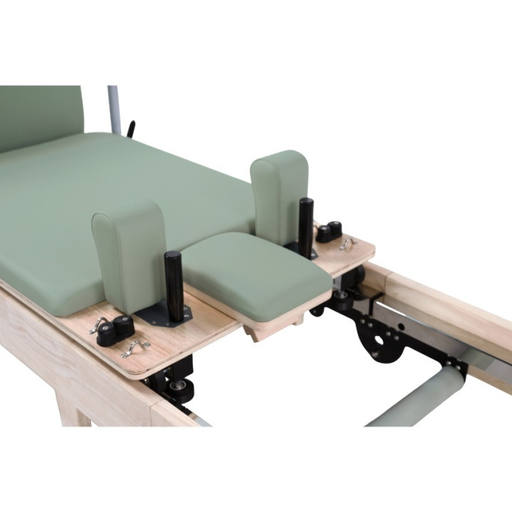 Oak wood foldable Reformer PTX 3000 Green Tea - Lifeness Toorx