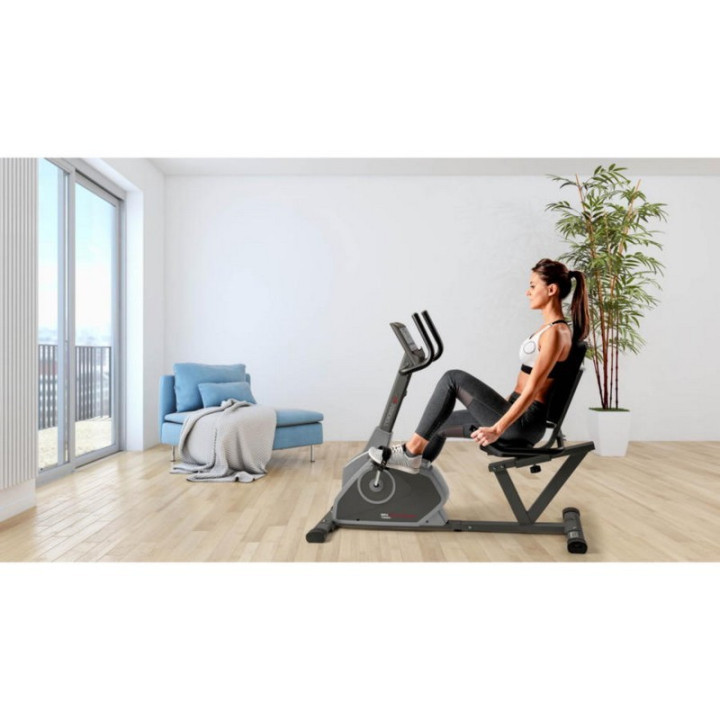 Toorx BRX R 65 recumbent horizontal exercise bike with integrated heart rate sensor