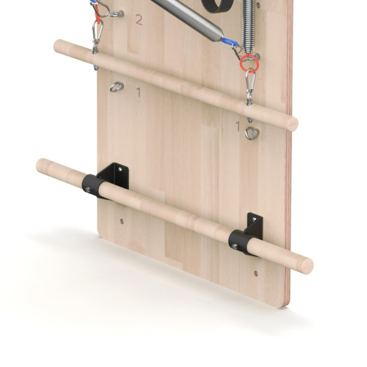 Spring Wall Unit PTX-2000 – Struttura Quercia/Alluminio, 8 Molle, 23 Attacchi, Roll Down Bar