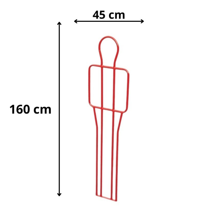 160cm Soccer Barrier Template | GanaSport