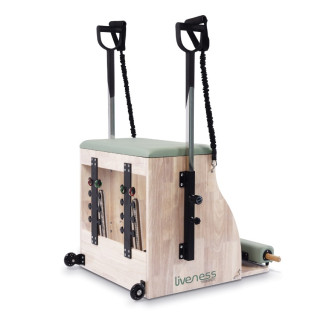 Wunda Chair in natural oak wood PTX 1800 Green Tea