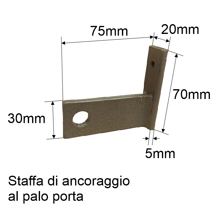 Pair of steel net lift flaps for regulation football goals