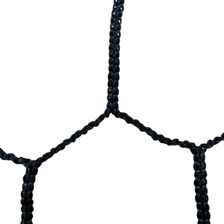 Rete da pallavolo maglia esagonale 100 mm filo 2,5 mm con bordatura PVC