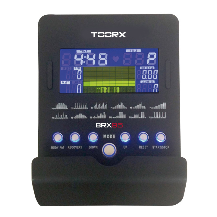 Cyclette Toorx Brx 95 accesso facilitato elettromagnetica con ricevitore wireless