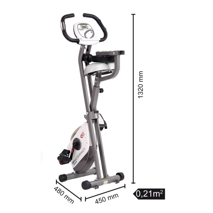 Cyclette Toorx Brx Compact salvaspazio