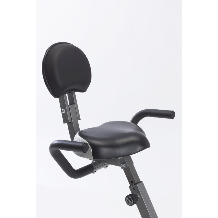 Toorx Brx Office Compact space-saving exercise bike, easy access and desk adjustable in height and inclination