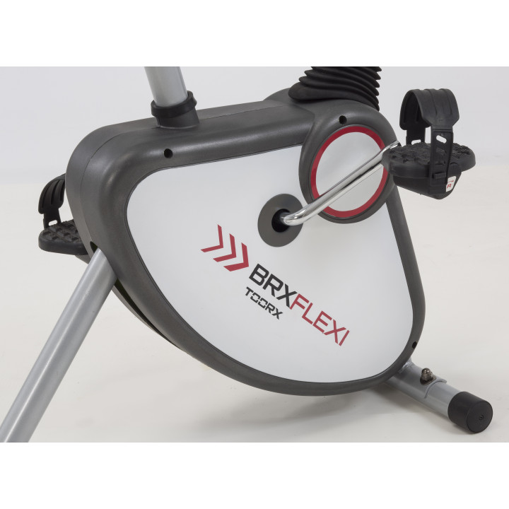 Cyclette Toorx Brx Flexi salvaspazio con vogatore