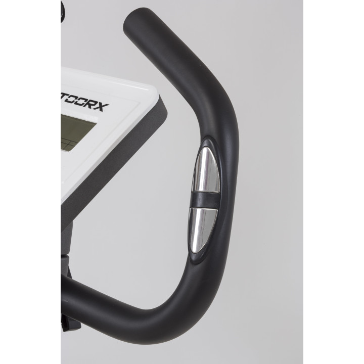 Cyclette Toorx Brx Flexi salvaspazio con vogatore