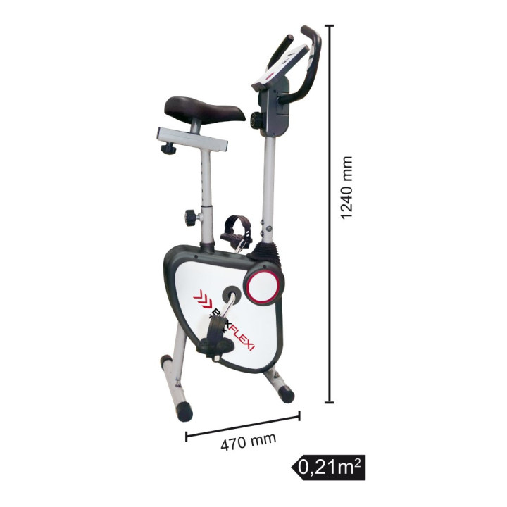 Toorx Brx Flexi space-saving exercise bike with rowing