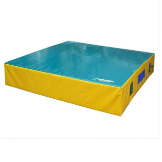 Cover for sports mattress 200x200x40 cm non-slip bottom