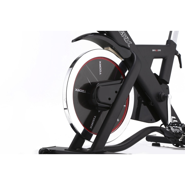 Indoor Cycle Toorx Srx 80 Evo with wireless receiver and heart rate monitor included