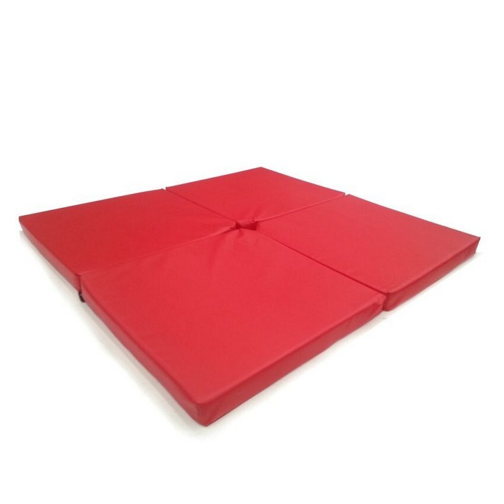 Materasso di caduta pieghevole per pole dance 122x122x20 cm