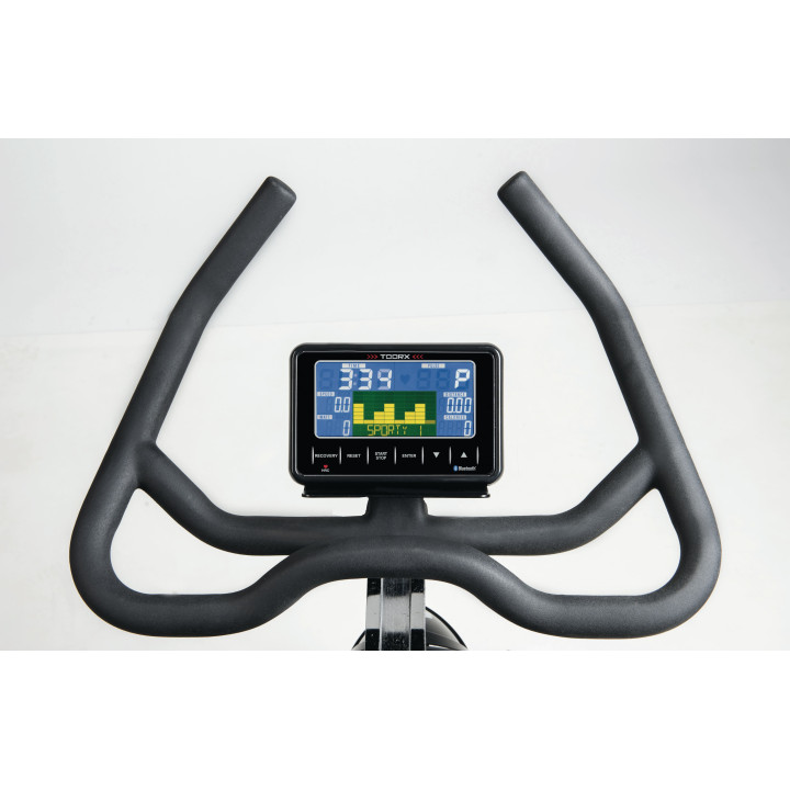 Indoor Cycle Toorx Srx 500 elettromagnetica con ricevitore wireless e fascia cardio inclusa APP Ready