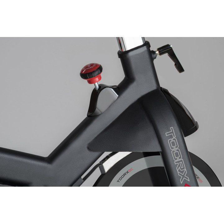Indoor Cycle Toorx Srx 500 electromagnetic with wireless receiver and heart rate monitor including APP Ready
