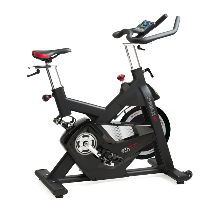 Indoor Cycle Toorx Srx 500 electromagnetic with wireless receiver and heart rate monitor including APP Ready