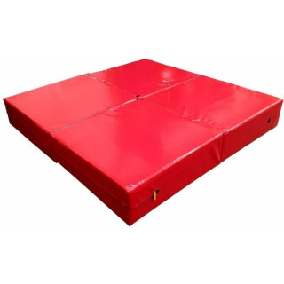 Materasso di Caduta Pieghevole per Pole Dance 140x140x20 cm | Ganasport