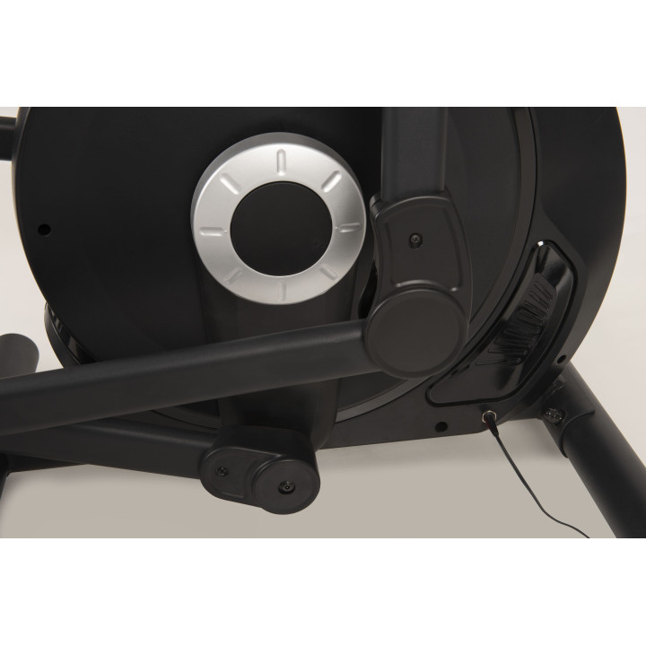 Toorx Erx 400 electromagnetic elliptical trainer with foldable front flywheel